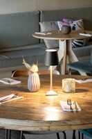 Tafellamp Securit Roma LED opl dimbaar zwart-goud 1 Stuk-4