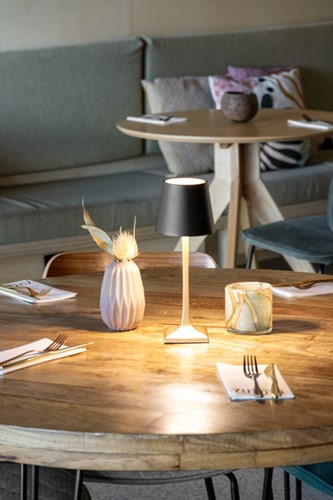 Tafellamp Securit Roma LED opl dimbaar zwart-goud 1 Stuk-4