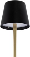 Tafellamp Securit Roma LED opl dimbaar zwart-goud 1 Stuk-2