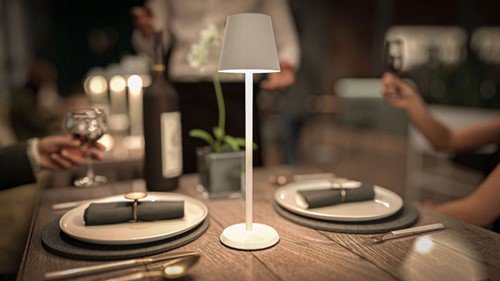 Tafellamp Securit Feline LED opl dimbaar wit 1 Stuk-6