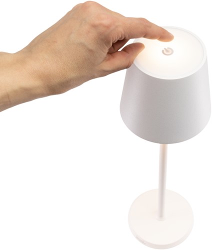 Tafellamp Securit Feline LED opl dimbaar wit 1 Stuk-3