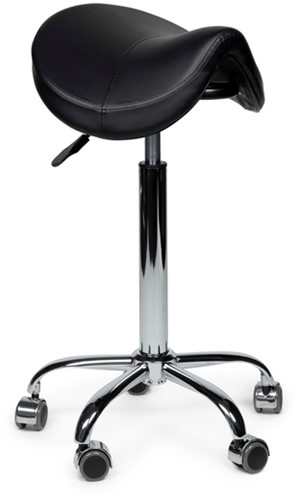 Premium zadelkruk zwart standaard 1 Stuk-3