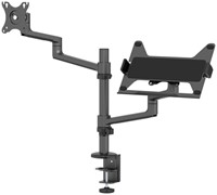 Monitorarm + laptophouder Neomounts NEXT DS20 zw 1 Stuk-2