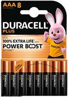 Batterij Duracell Plus Powerboost 8x AAA 8 Stuk