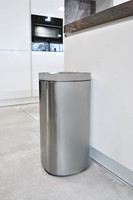 Afvalbak Desq Touch 50 liter RVS zilver 1 Stuk-3