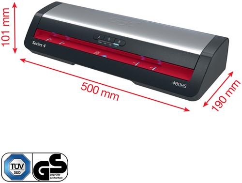 Lamineermachine GBC 480HS Office A3 1 Stuk-2