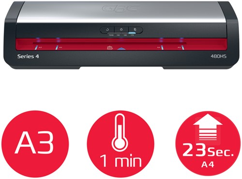 Lamineermachine GBC 480HS Office A3 1 Stuk-1