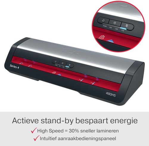 Lamineermachine GBC 480HS Office A3 1 Stuk-3