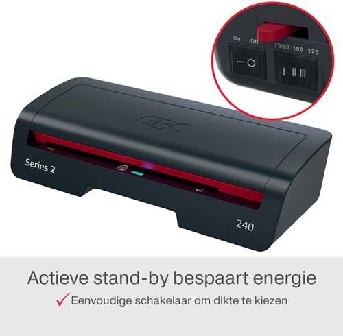 Lamineermachine GBC 240 Home Office A4 1 Stuk-3