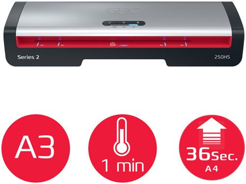 Lamineermachine GBC 250HS Office A3 1 Stuk-1