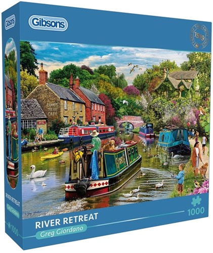 Puzzel Gibsons River Retreat 1000st 1 Doos