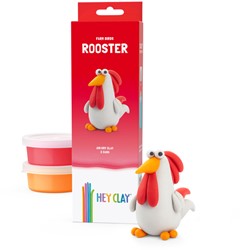 Klei Hey Clay Rooster 3 potjes 1 Doos