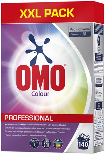 Wasmiddel Omo Pro Formula poeder color 7kg 140 sc 7 Kilogram