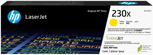 Tonercartridge HP W2302X 230X geel 1 Stuk