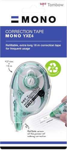 Correctietape Tombow MONO navulbaar 4.2mmx16m 1 Stuk