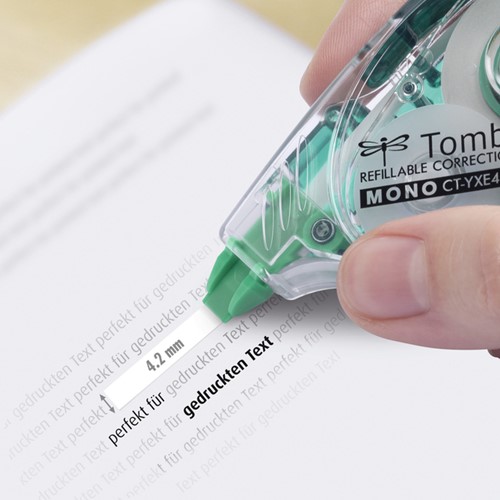 Correctietape Tombow MONO navulbaar 4.2mmx16m 1 Stuk-3