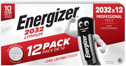 Batterij Energizer CR2032 Lithium 12st 12 pak