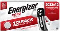 Batterij Energizer 12x CR2032 lithium 12 pak