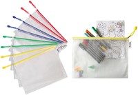 Opbergtas Djois met rits A4 assorti 1 Stuk-1