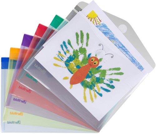 Enveloptas Djois CC A5 horizontaal assorti 1 Stuk-3