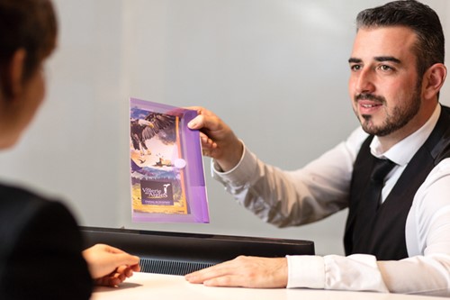 Enveloptas Djois CC chequeboek horizontaal assorti 1 Stuk-3