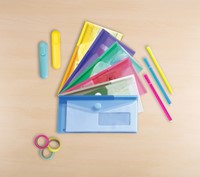 Enveloptas Djois CC chequeboek horizontaal assorti 1 Stuk-3