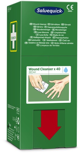 Wondreinigingsdoekjes Salvequick 40st 40 Stuk