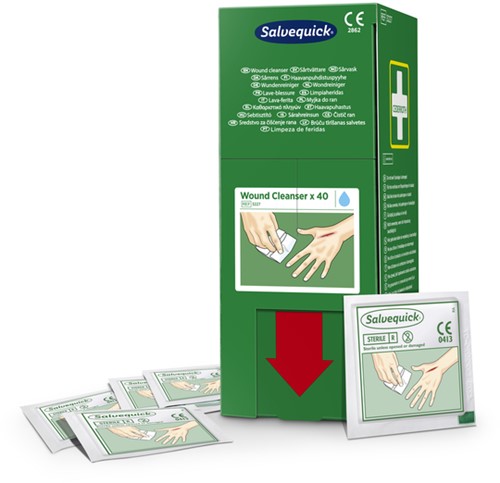 Wondreinigingsdoekjes Salvequick 40st 40 Stuk-2