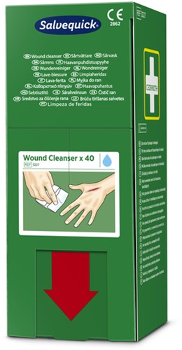 Wondreinigingsdoekjes Salvequick 40st 40 Stuk-3