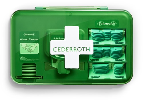 Wond dispenser Cederroth Salvequick blauw 1 Stuk