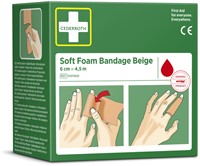 Bandage Cederroth Soft Foam beige 6cmx4.5m 1 Stuk