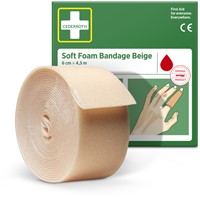 Bandage Cederroth Soft Foam beige 6cmx4.5m 1 Stuk-2