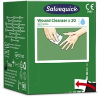 Wondreinigingsdoekjes Salvequick 20st 1 Stuk-3