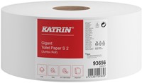 Toiletpapier Katrin Gigant S 2laags 150m wit 12 Rol