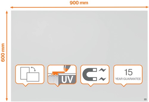 Whiteboard Nobo Infinity randloos 60x90cm 1 Stuk-2