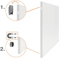 Whiteboard Nobo Infinity randloos 60x90cm 1 Stuk-1