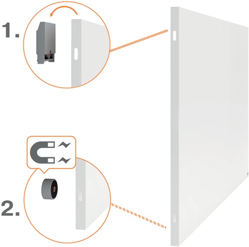 Whiteboard Nobo Infinity randloos 60x90cm 1 Stuk-1