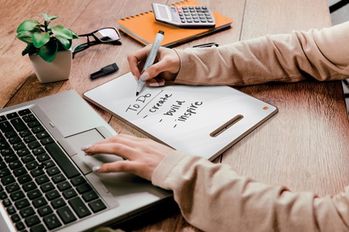 Whiteboard Nobo A4 mini 4st 4 Stuk-4