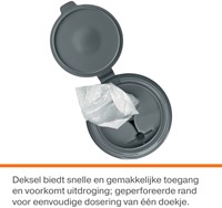 Whiteboardreinigingsdoekjes Nobo plasticvrij 100st 100 Stuk-3