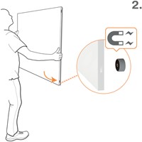 Whiteboard Nobo Infinity randloos 90x120cm 1 Stuk-3