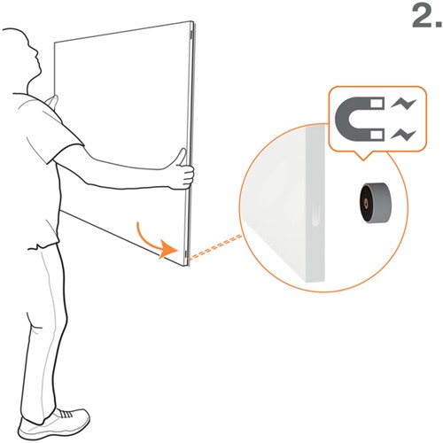 Whiteboard Nobo Infinity randloos 90x120cm 1 Stuk-3