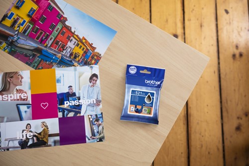 Inktcartridge Brother LC-521BK zwart 1 Stuk-1