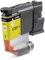 Inktcartridge Brother LC-521Y geel 1 Stuk-2