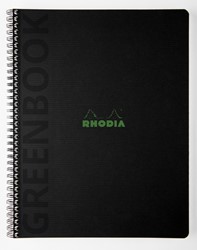 Notitieboek Rhodia Greenbook recycled A4+ lijn sc 1 Stuk