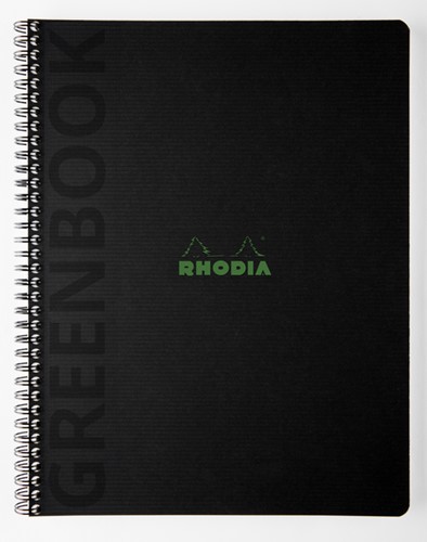 Notitieboek Rhodia Greenbook recycled A4+ lijn sc 1 Stuk