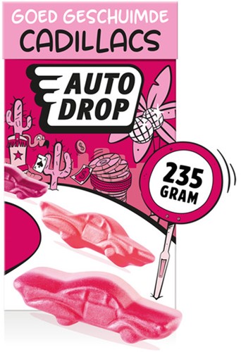 Autodrop geschuimde Cadillacs pak 235gr 235 Gram