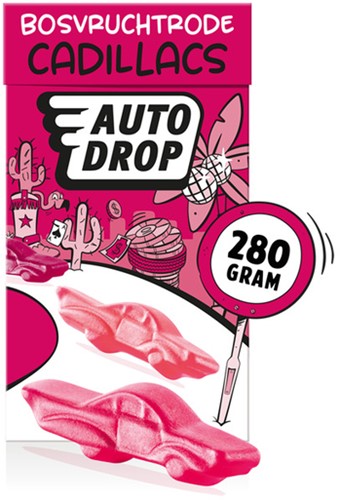 Autodrop rode Cadillacs pak 280gr 280 Gram