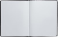 Gastenboek Exacompta Graphik 270x220 blanco zwart 1 Stuk-1