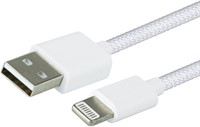 Kabel Green Mouse USB-A to Lightning data Woven 1m 1 Stuk