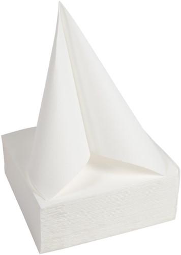 Servet Pronappe 380x380mm 40 vel wit 40 Stuk-2